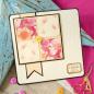 Preview: Designpapier Adorable Pattern Pack III Falling Flowers