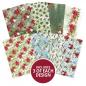 Preview: Designpapier Adorable Pattern Pack V Winter Florals