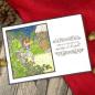 Preview: Motivstempel Little Red Robin's Winter Garden