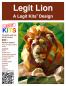 Preview: Legit Kits Lion - Nähanleitung