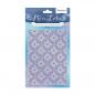 Preview: Moonstone Embossing Folder Floral Criss Cross