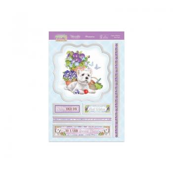 Hunkydory Springtime Wishes Deco Large Puppy's Playtime