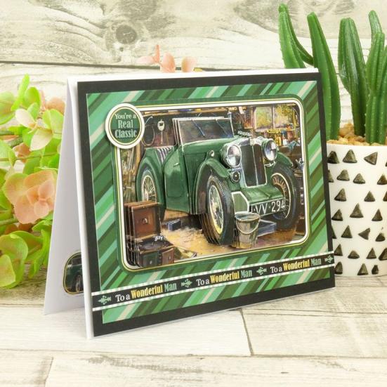 Hunkydory Decoupage Book Volume 7 Manly Moments