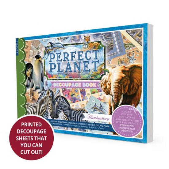 Hunkydory Decoupage Book Volume 8 Perfect Planet