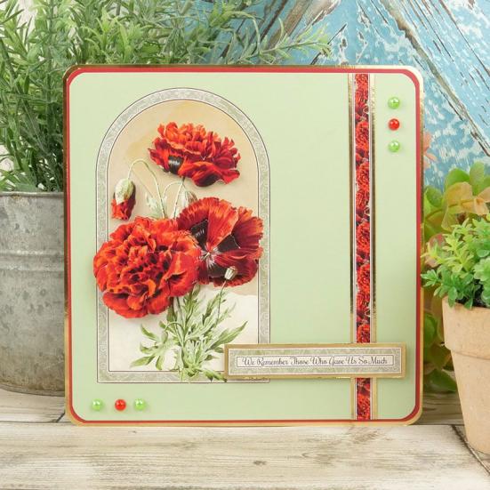 Hunkydory Decoupage Book Volume 9 Precious Poppies