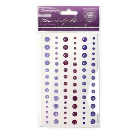 Diamond Sparkles Shimmer Purple