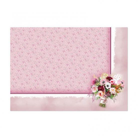 Flourishing Florals Deco Large A Rosy Posy