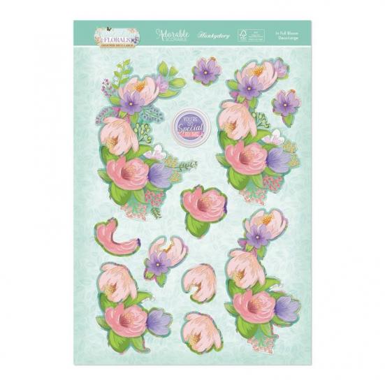 Flourishing Florals Deco Large In Full Bloom