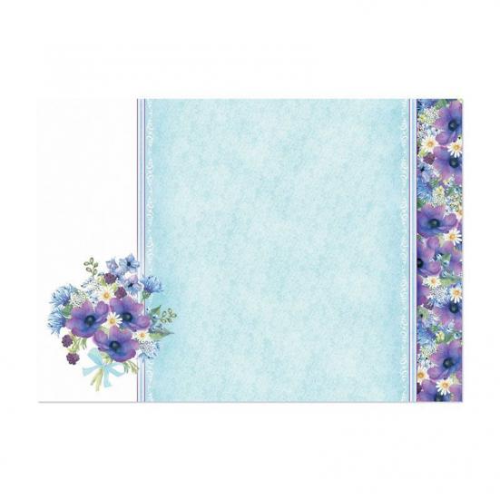 Flourishing Florals Deco Large Purple  Petals