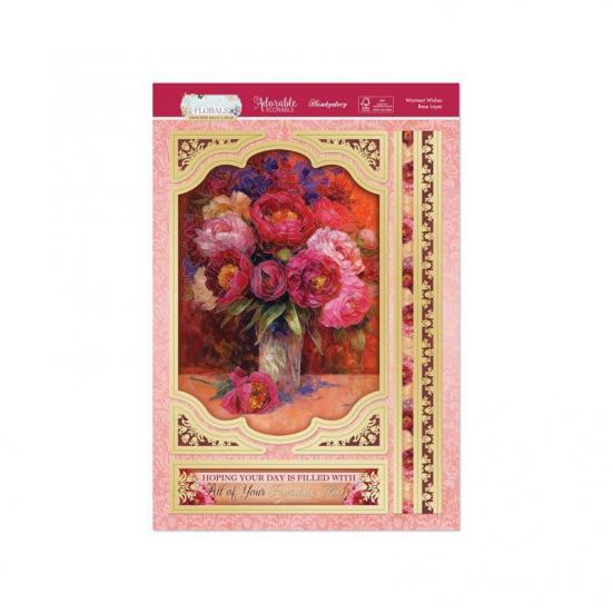 Flourishing Florals Deco Large Warmest Wishes