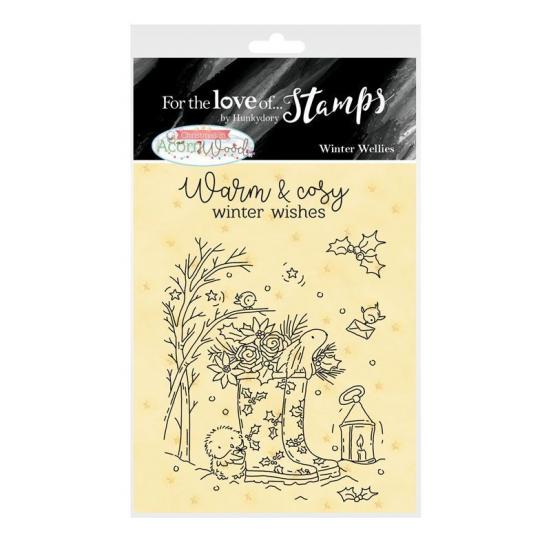 Stempelset Clear Stamps Winter Wellies