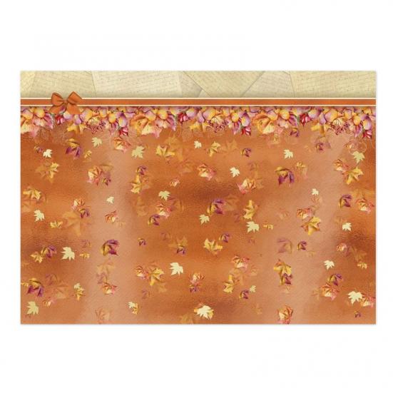 Topper Set Forever Florals Autumn Days - Falling Leaves