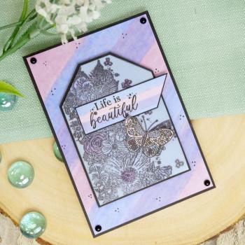 Motivstempel Clear Stamps Butterfly Blooms