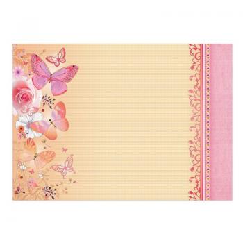 Topper Set Butterfly Blush Flutterbye Wishes