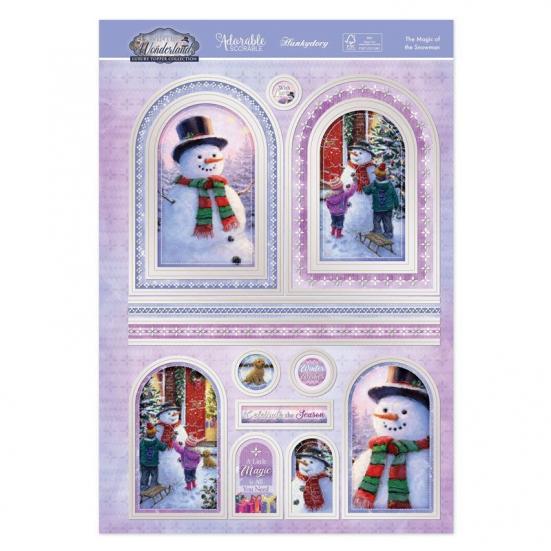 Topper-Set Winter Wonderlands The Magic of the Snowman