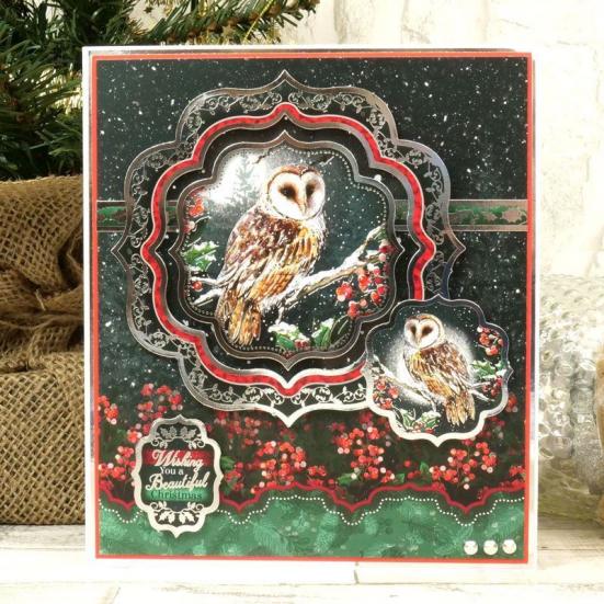 Topper-Set Winter Wonderlands Midnight Owl