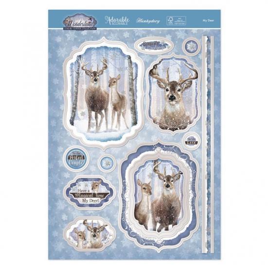 Topper-Set Winter Wonderlands My Deer