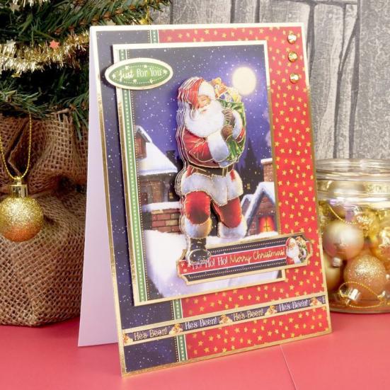 The Joy of Christmas Father Christmas Deco-Large