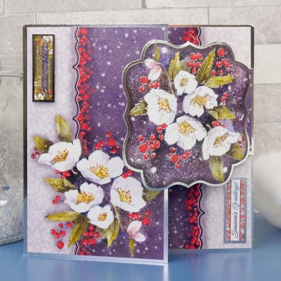 The Joy of Christmas Winter Blossoms Deco-Large