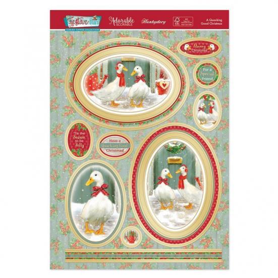 Topper-Set Festive Fun A Quacking Good Christmas