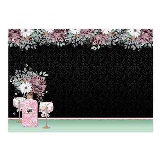 Topper-Set Floral Elegance Flutterbye Wishes