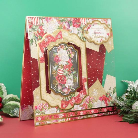 Luxury Card Collection Forever Florals Festive Rose