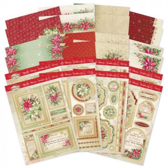 Luxury Card Collection Forever Florals Poinsettia