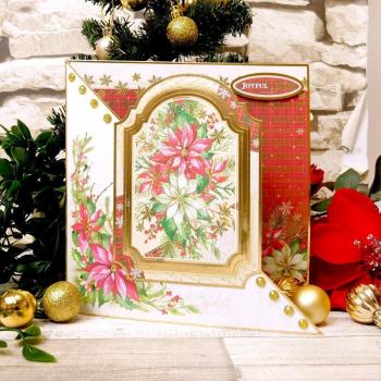 Luxury Card Collection Forever Florals Poinsettia