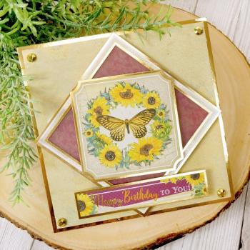 Luxury Card Collection Forever Florals Sunflower