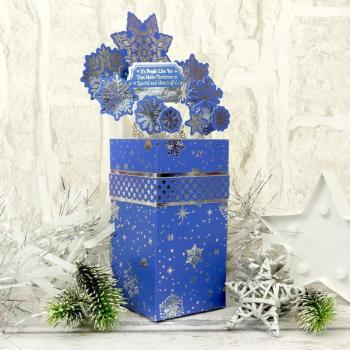 Let it Snow Luxury Foiled Cardstock DIN A4