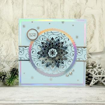 Let it Snow Snowflake Die-Cuts Adorable Scorable