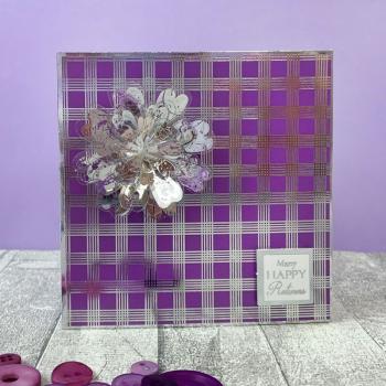 Lilac Dreams Luxury Foiled Cardstock DIN A4