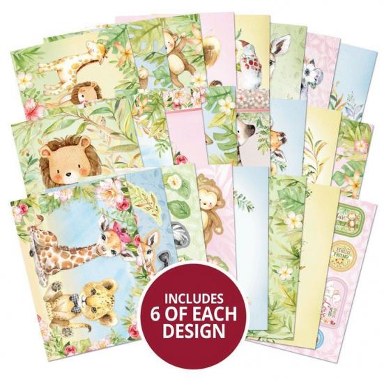 The Little Book of Safari Babies Paper Pad