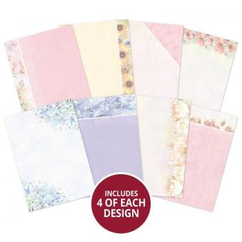 Luxury Card Collection Paintdrop Florals