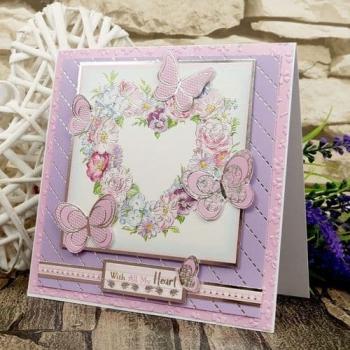 Designpapier Cardstock Springtime Wishes DIN A4