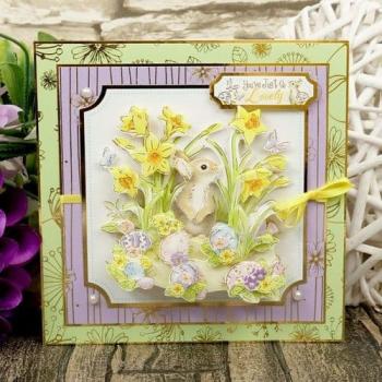 Designpapier Cardstock Springtime Wishes DIN A4