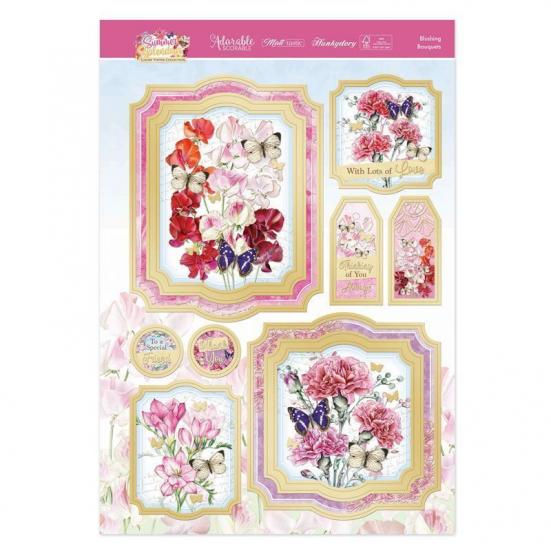 Topper Set Summer Splendour Blushing Bouquets