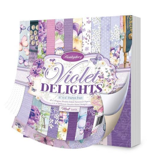 Paper Pad Violet Delights 6x6 Designpapier