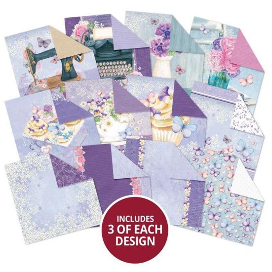 Paper Pad Violet Delights 6x6 Designpapier