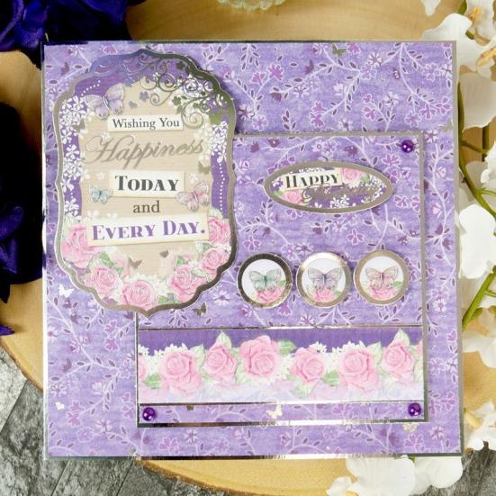 Paper Pad Violet Delights 6x6 Designpapier