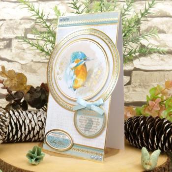 Topper Set Woodland Wildlife Red Squirrel & Kingfisher