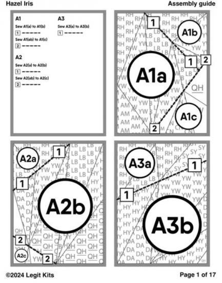 Legit Kits Hazel Iris - Nähanleitung