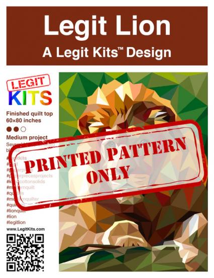 Legit Kits Lion - Nähanleitung