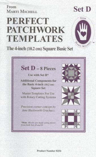 Perfect Patchwork Templates Set D