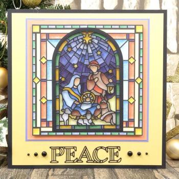 Moonstone Dies Peace on Earth Nativity