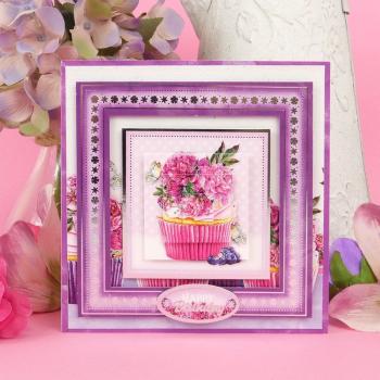 Luxury Card Collection Peony Promise Topper Set