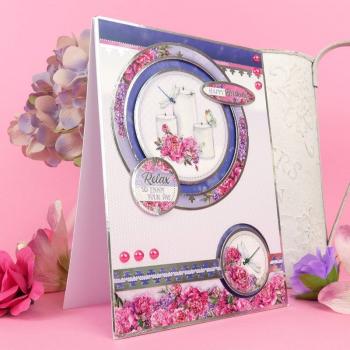 Luxury Card Collection Peony Promise Topper Set