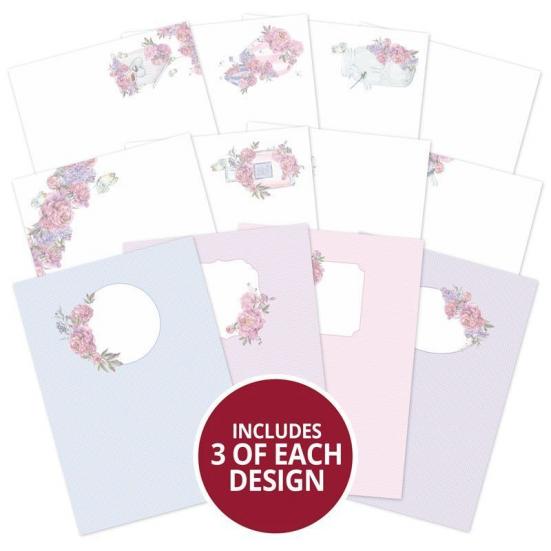 Card Inserts Peony Promise DIN A4