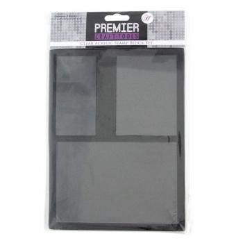 Premier Craft Tools Acrylic Block Set Stempelblöcke