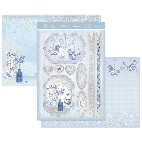 Kartenset True Blue Porcelain Petals